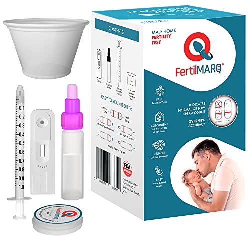 FertilMARQ Fertility Home Sperm Test Kit for Men | Indicates Norma...