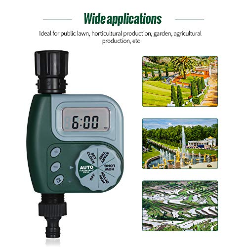 Festnight Automatic Water Timer Outdoor Garden Irrigation Controll...