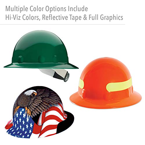 Fibre-Metal by Honeywell E1RW Supereight Thermoplastic Full Brim H...