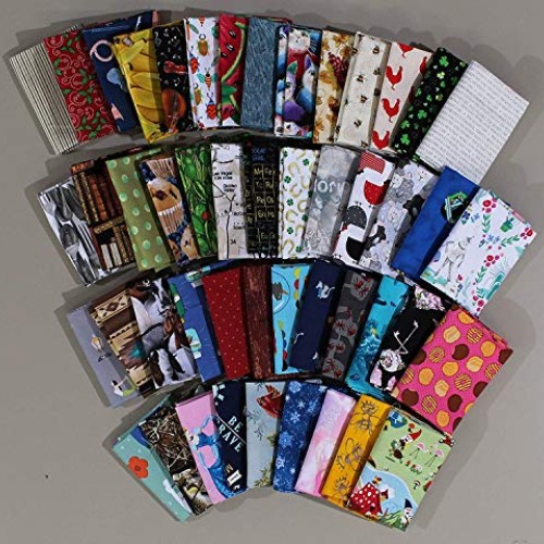 10 Fat Quarters - Assorted Novelty Prints Stash Building Quality Q...