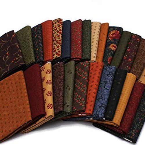 10 Fat Quarters - Kansas Troubles by Moda Fat Quarter Bundle Calic...