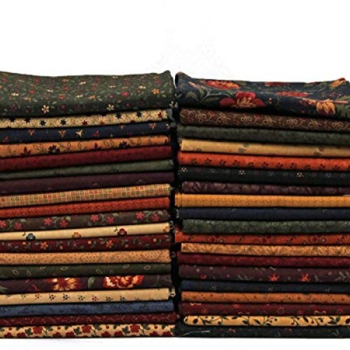10 Fat Quarters - Kansas Troubles by Moda Fat Quarter Bundle Calic...