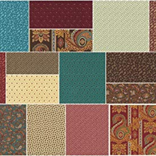 5 Charm Pack Squares Katies Madders C. 1860 by Carrie Quinn Civi...