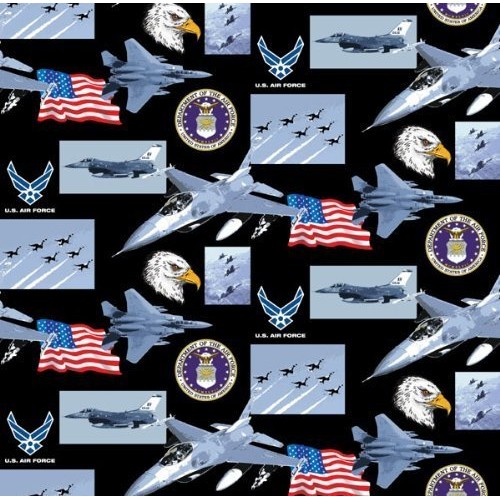 Air Force Cotton Fabric