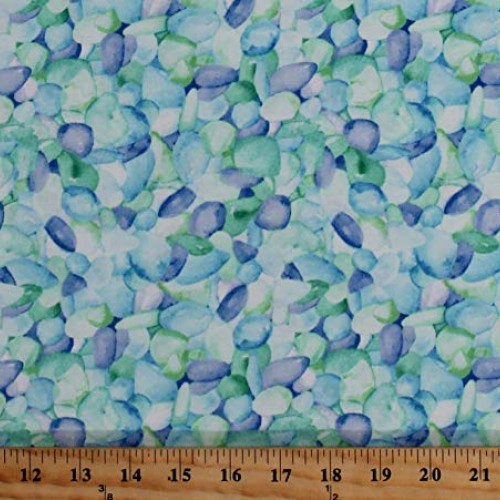 Cotton Beach Rocks Pebbles Stones Landscape Summer Coastal Paradis...