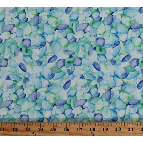 Cotton Beach Rocks Pebbles Stones Landscape Summer Coastal Paradis...