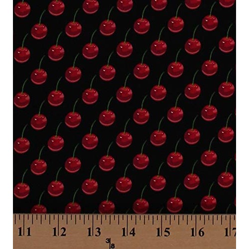 Cotton Cherries Cherry Fruits Food Kitchen Cherries Jubilee Black ...