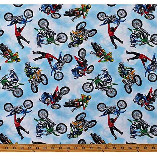 Cotton Dirt Bikes Motorcross Biker Stunts Motocross Motorbikes Mot...