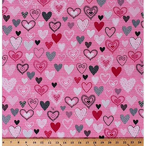 Cotton Heart Hearts Love Valentine Valentines Day Knit Knitting Y...