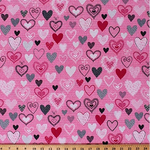 Cotton Heart Hearts Love Valentine Valentines Day Knit Knitting Y...