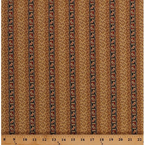 Cotton Jo Morton Caswell County Paisley Stripes Dots Dashes Civil ...