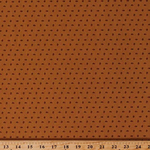 Cotton Jo Morton Hickory Road Tiny Floral Buds Small Scale Flowers...