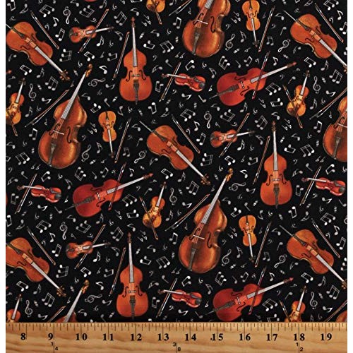 Cotton Musical Instruments Strings Violins Cellos Violas Bass Orch...