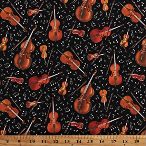 Cotton Musical Instruments Strings Violins Cellos Violas Bass Orch...
