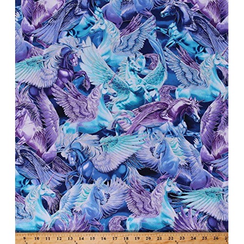 Cotton Pegasus Flying Horses Fantasy Mythical Creatures Animals Ma...