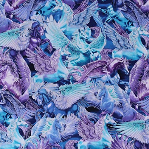 Cotton Pegasus Flying Horses Fantasy Mythical Creatures Animals Ma...