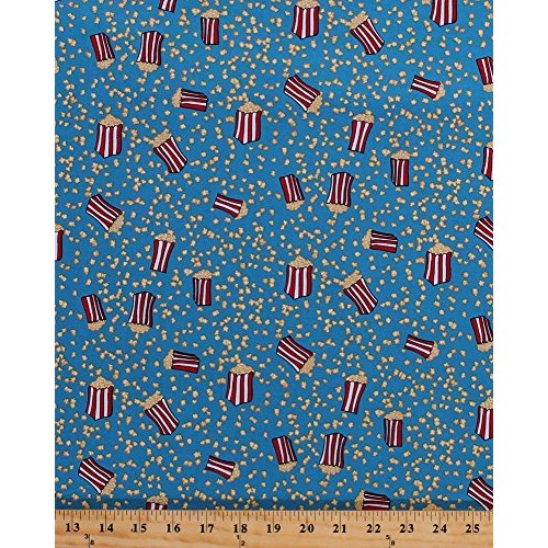 Cotton Popped Popcorn in Retro Striped Bags State Fair Theater Sna...