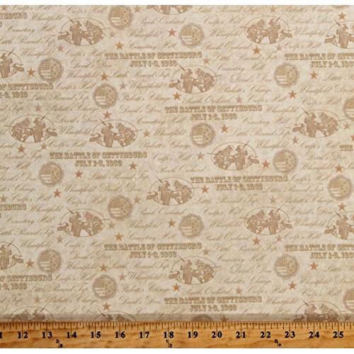 Cotton The Battle of Gettysburg American Civil War Battlefield Nam...