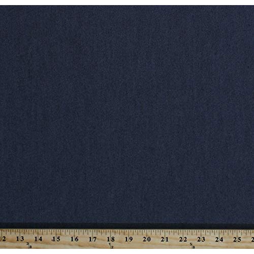 Denim Indigo Blue with Nice Sheen 51 Wide Navy 5 Cotton/Poly Twil...