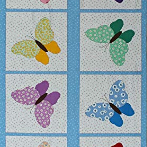 Fat Quarter Bundle Aunt Ellas Butterflies by Darlene Zimmerman Gr...
