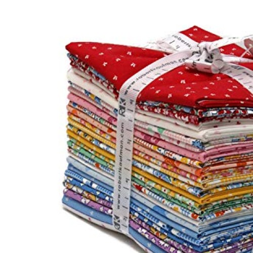 Fat Quarter Bundle Aunt Ellas Butterflies by Darlene Zimmerman Gr...