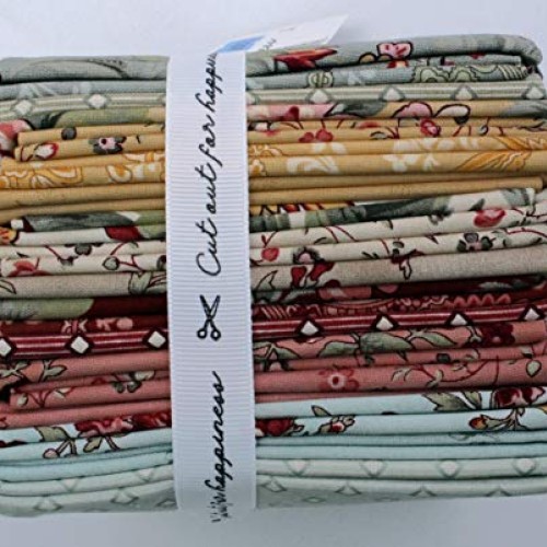 Fat Quarter Bundle - Dusty Roads Florals Calico Boundless Fabrics ...