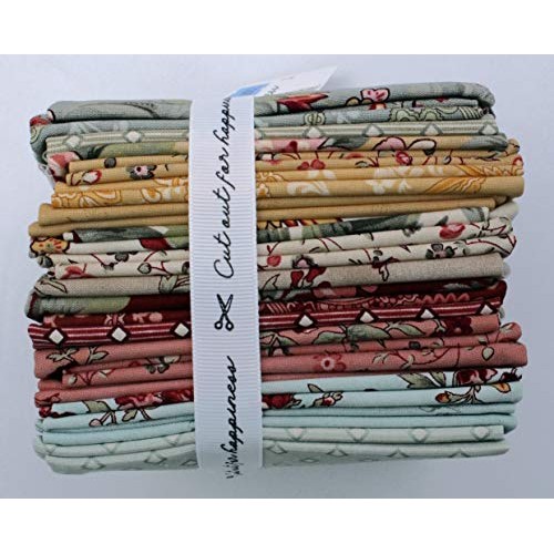 Fat Quarter Bundle - Dusty Roads Florals Calico Boundless Fabrics ...