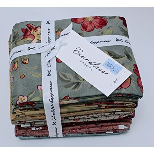 Fat Quarter Bundle - Dusty Roads Florals Calico Boundless Fabrics ...
