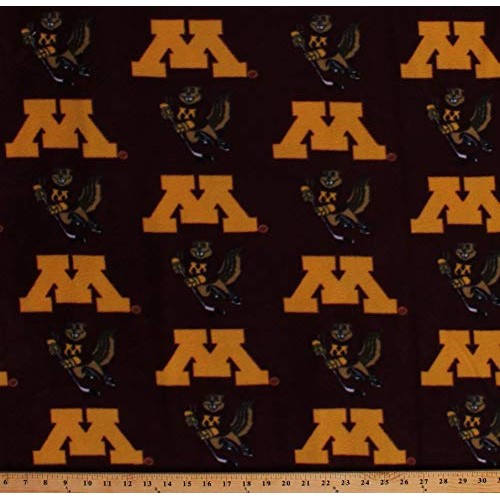 Fleece University of Minnesota Golden Gophers Hockey Goldy Gopher ...