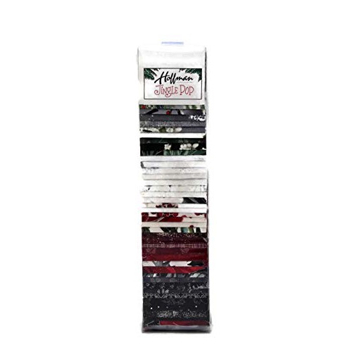 Hoffman Jingle Pop Strips Winter Christmas Holiday Silver Metallic...