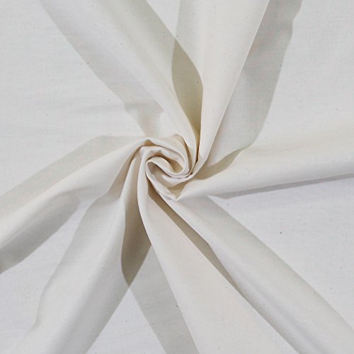 Permanent Press Muslin 100% Cotton Unbleached Pre-Shrunk Fabric by...