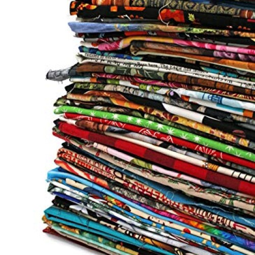Quilters Cotton Fabric Scraps - Sold by The 3 lbs - Scrap Bag Bol...