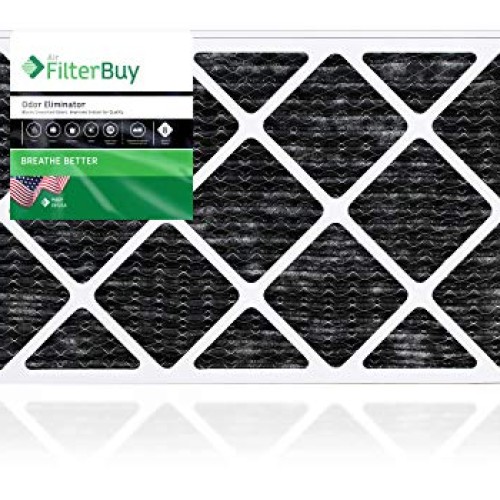 FilterBuy Allergen Odor Eliminator 14x25x1 MERV 8 Pleated AC Furna...