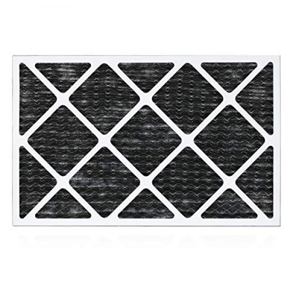 FilterBuy Allergen Odor Eliminator 18x30x1 MERV 8 Pleated AC Furna...