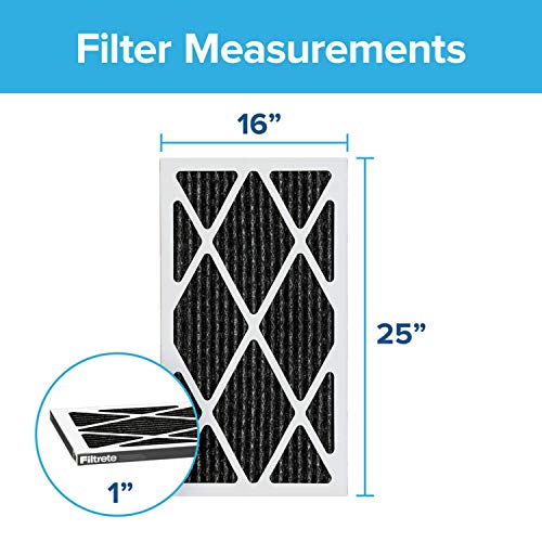 Filtrete 16x25x1, AC Furnace Air Filter, MPR 1200, Allergen Defens...