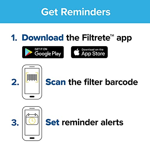 Filtrete 20x25x1 Air Filter, MPR 300, MERV 5, Clean Living Basic D...