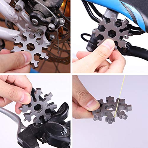 18 In 1 Snowflake Multi-Tool, Screwdriver, Christmas Gift