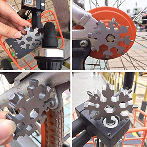 18 In 1 Snowflake Multi-Tool, Screwdriver, Christmas Gift