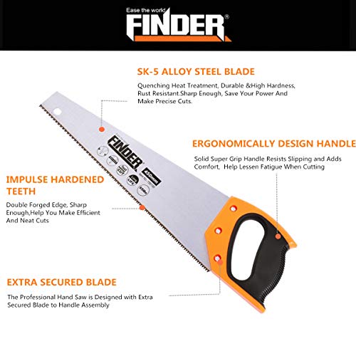Professional Cut Handsaw, Perfect for Sawing,Trimming, Gardening, ...