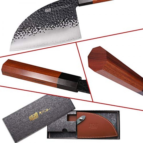 6.5 inch Butcher Knife by Findking-Dynasty series-3 layer 9CR18MOV...