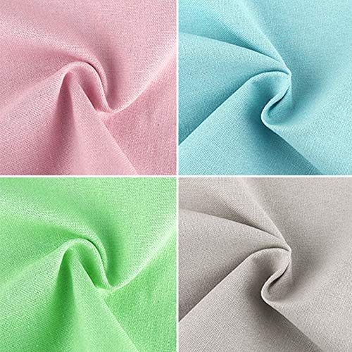 Set of 28, Needlework Fabric and Rainbow Color Embroidery Floss, f...