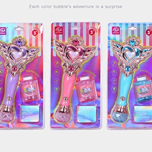 fine_fine Bubble Machine Toy Magic Bubble Wand Bubble Blower with ...