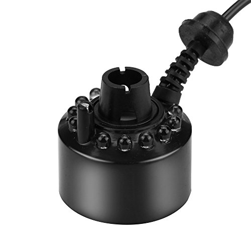 12LED Mist Maker Fogger Atomizer Air Humidifier Water Fountain Pon...