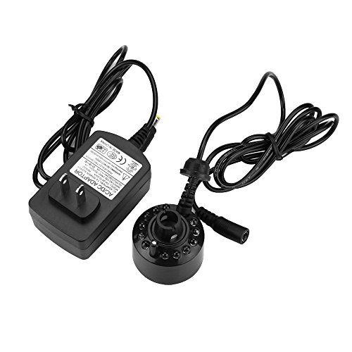 12LED Mist Maker Fogger Atomizer Air Humidifier Water Fountain Pon...