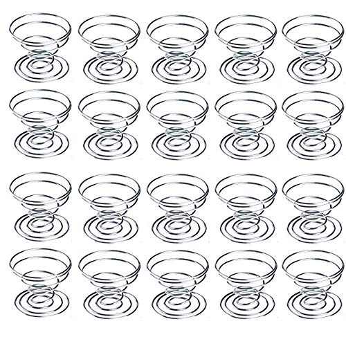 20 Pack Air Plant Stand Container Tillandsia Holder, Fineder Stain...