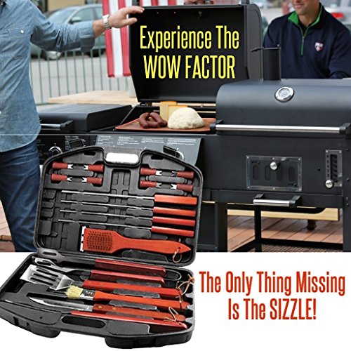 Fine Life 19-Piece BBQ Set in Carry Case