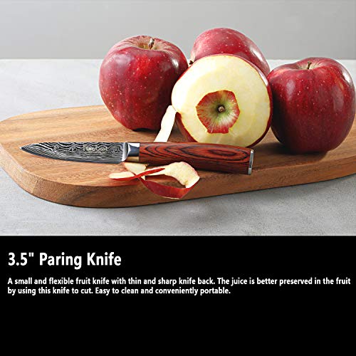 Kitchen Knife Sets, FineTool Professional Chef Knives Set Japanese...