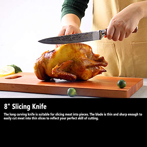 Kitchen Knife Sets, FineTool Professional Chef Knives Set Japanese...
