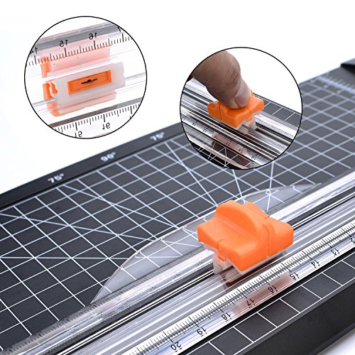 Firbon Paper Cutter Replacement Blade with Automatic Security Safe...