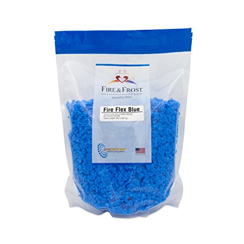 Fire Flex Blue, Jewelry Injection Wax, 5lb